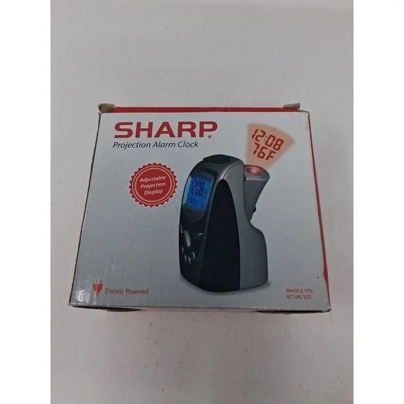 Sharp Spc508a Projection Alarm Clock