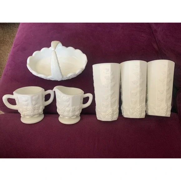 Westmoreland Milk‎ Glass Lot