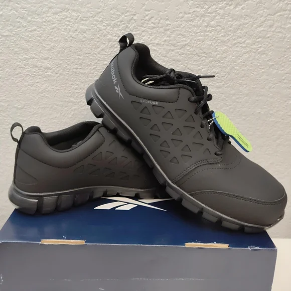 Reebok SUBLITE CUSHION Men's Saftey Work Shoe COMPOSITE Toe Size 9.5M RB4051