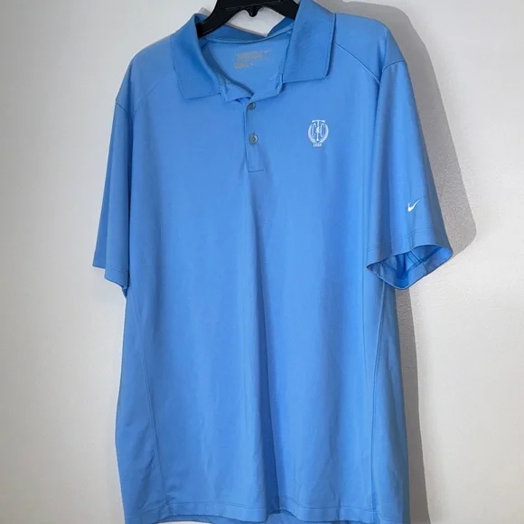 Nike Sky Blue Men's Polo‎ Shirt XL