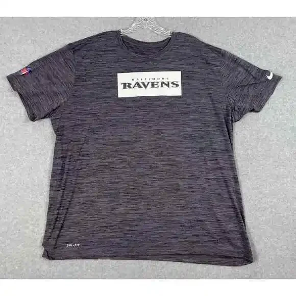 Nike Baltimore Ravens NFL‎ Football T-Shirt Size M