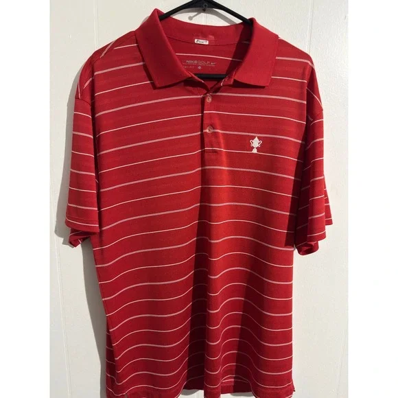 Nike Golf‎ with Champion Trophy Embroidery Dri-Fit L Polo