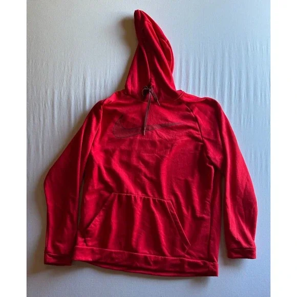 Nike Dri-FIT Mens XL Red Hoodie Athletic Pullover AQ5249-657