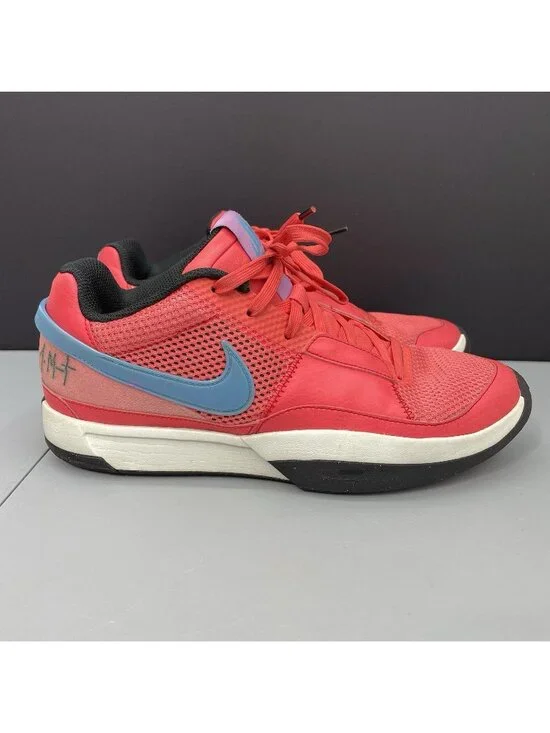 Nike Ja 1 Sneakers Shoes Training Basketball Fuel Ember Glow Red Mens 10