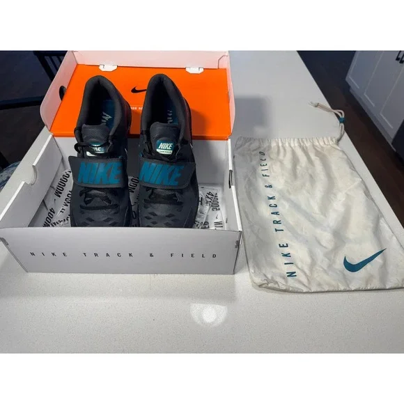 Nike Zoom Rival SD 2 Mens 13 Gray Blue Excellent Throwing