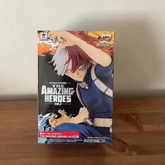 My Hero Academia Shoto Todoroki Banpresto The Amazing Heroes Vol 2 Figure