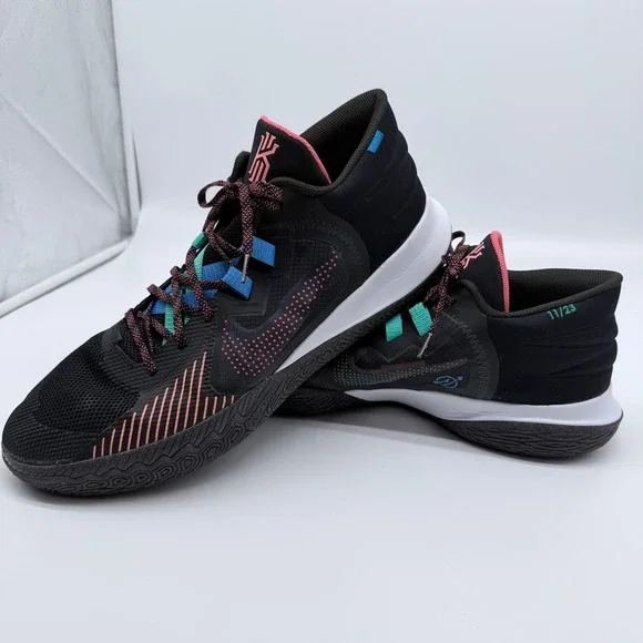 Nike Kyrie Flytrap 4 Mens Basketball Shoes Black Pink CT1972-005 Size 18
