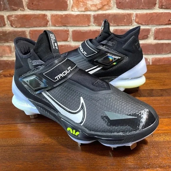 Nike‎ Force Zoom Trout 8 Elite Men Baseball Cleats CZ5913-010 Black Size 8 NEW
