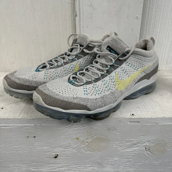 Nike Air VaporMax 2023 FK Flyknit Gray Men's Sneakers Shoes Size 12.5 DV1678-004
