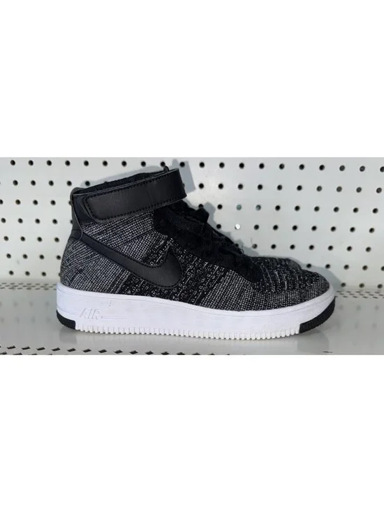 Nike Air Force 1 Ultra Flyknit Mid Oreo Mens Athletic Shoes Sneakers Size 7