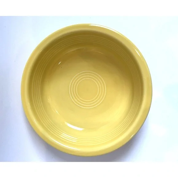 Fiesta Classic Rim 6 7/8 Inch Cereal Bowl 19 oz Sunflower HLC Homer Laughlin USA