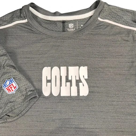 Nike Indianapolis Colts Men S NFL Onfield Apparel Gray Dri-FIT Training Shirt