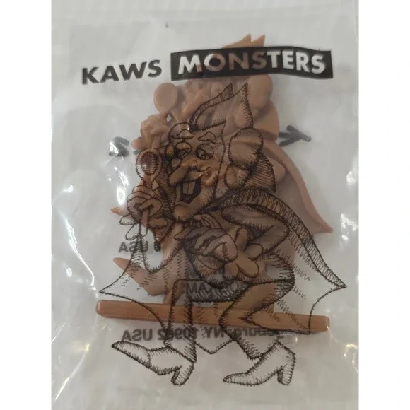 KAWS Figure 2.5in Brown New Count Chocula ZP0822DGKAMSMF1