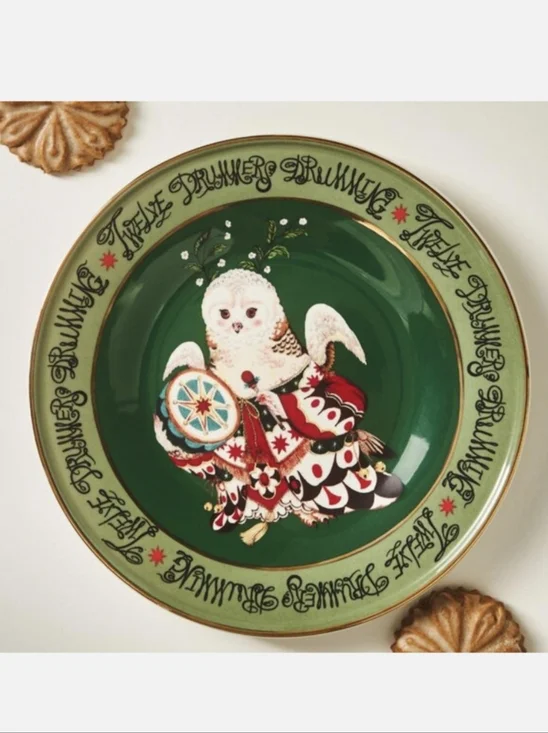 Anthropologie x Phannapast Taychamaythakool Twelve Days of Christmas Drummers