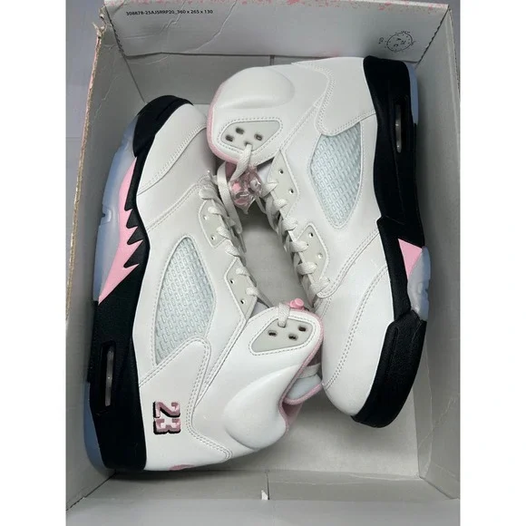 Nike Air Jordan 5 Retro Soft Pink Size 11.5 HQ7978 102 New/No Lid
