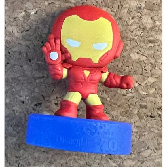 Marvel Iron Man Figure McDonald's Disneyland 70th‎ Excellent Avengers