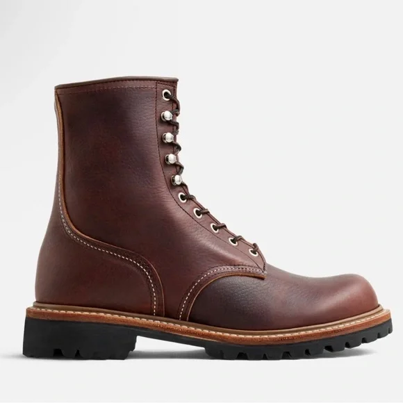Classic Brown Leather Boots