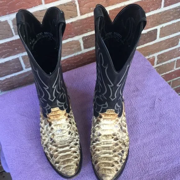 Laredo Snakeskin Boots
