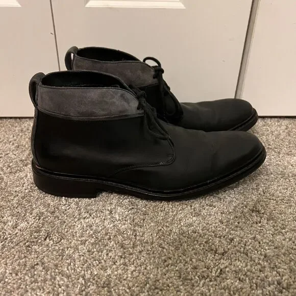 Cole Haan Original Leather Boots Low Size 8.5 M