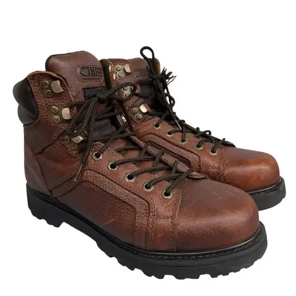 Texas Steer Work Boots Size 9.5W 6