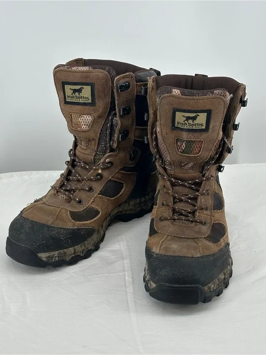 Irish Setter Brown and Black Men's Hunting Boots