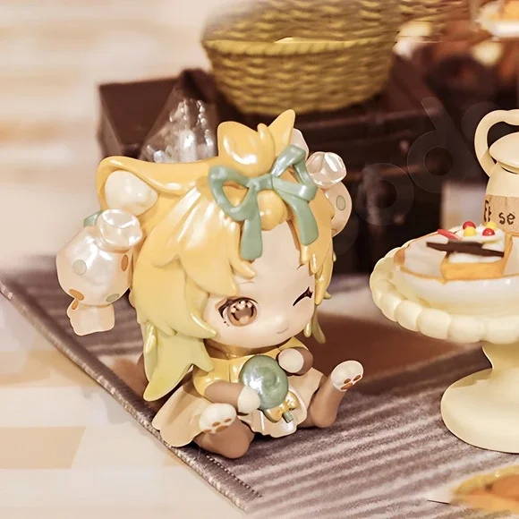 Sweet Emilya Cat Moni Kitten Office Cheese Sweetheart Blind Box Confirmed Figure