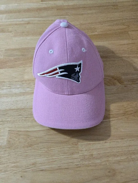Pink New England Patriots Logo Baseball Cap