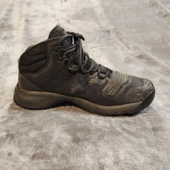 Keen Boots Mens 8 Black Tempo Flex Mid Waterproof Hiking Gorpcore