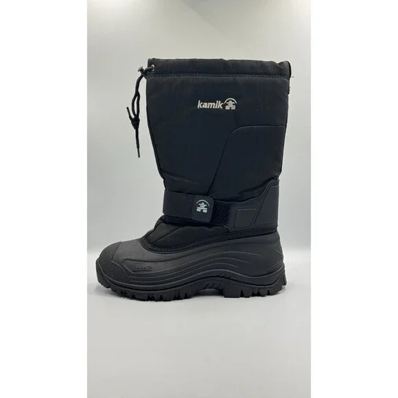 Kamik Greenbay 4 Snow Boots Men’s 9 Black Insulated Waterproof -40°C
