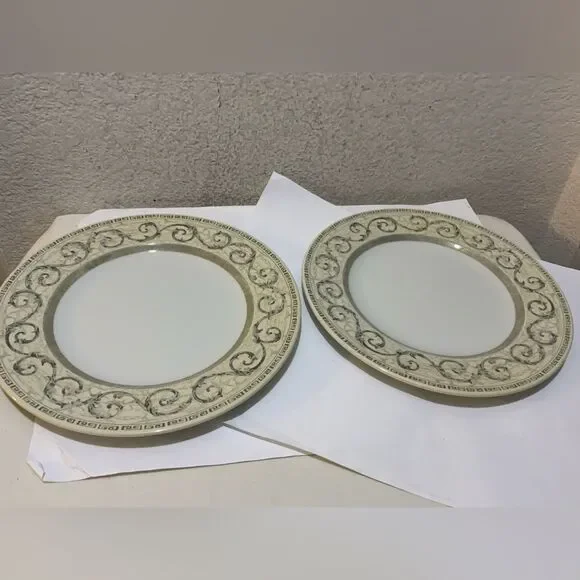 2 Johnson Brothers Acanthus  Vintage 10 7/8