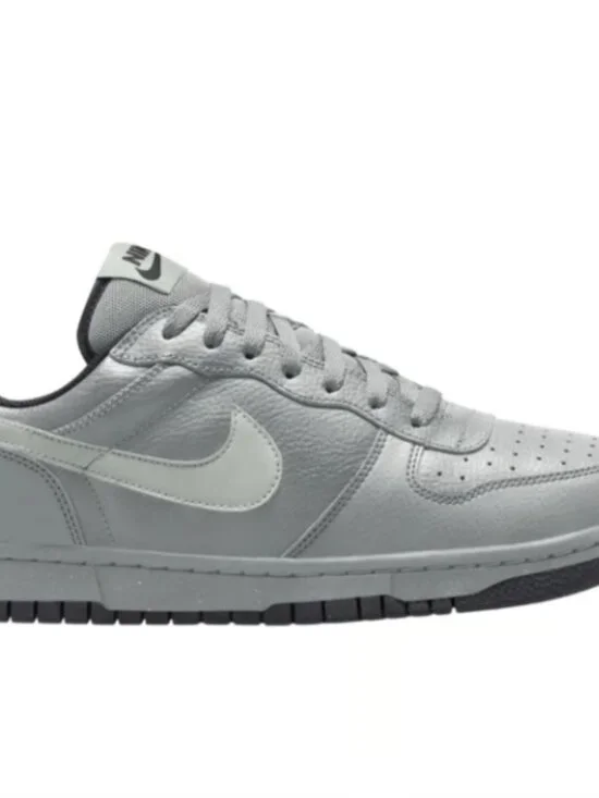 Nike Big Nike Low Grey White Retro Sneakers Size 8