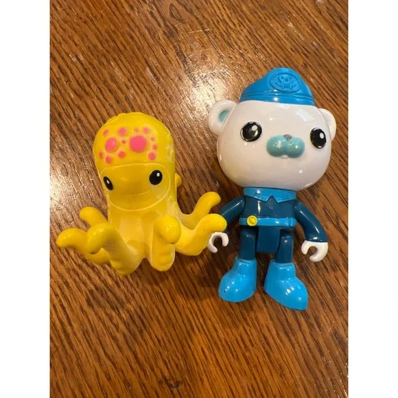 Fisher Price Octonauts Captain Barnacles and Professor Inkling Action Figures