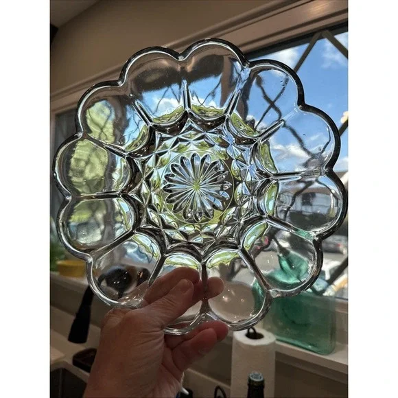 Vintage Anchor‎ Hocking Heavy Clear Glass 10