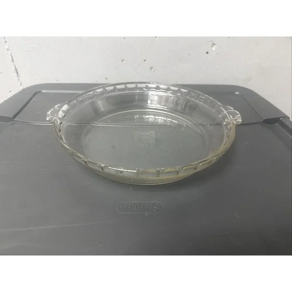 Vintage Pyrex # 229 Clear Glass Deep Dish 9.5