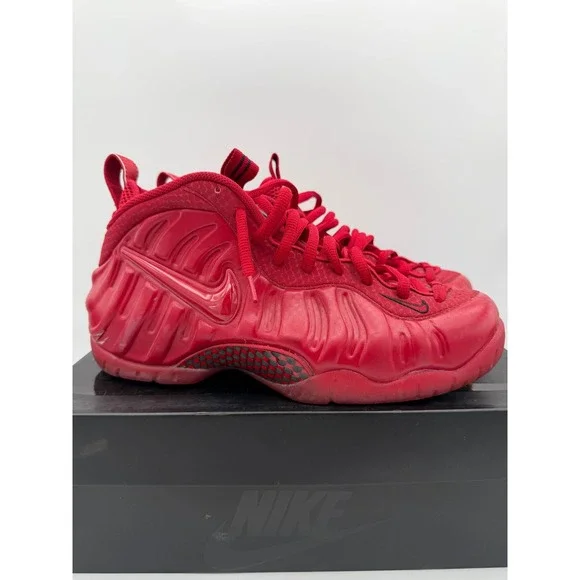 Nike Air Foamposite Pro Gym Red October Size 9 Mens Sneakers 2015 624041-603