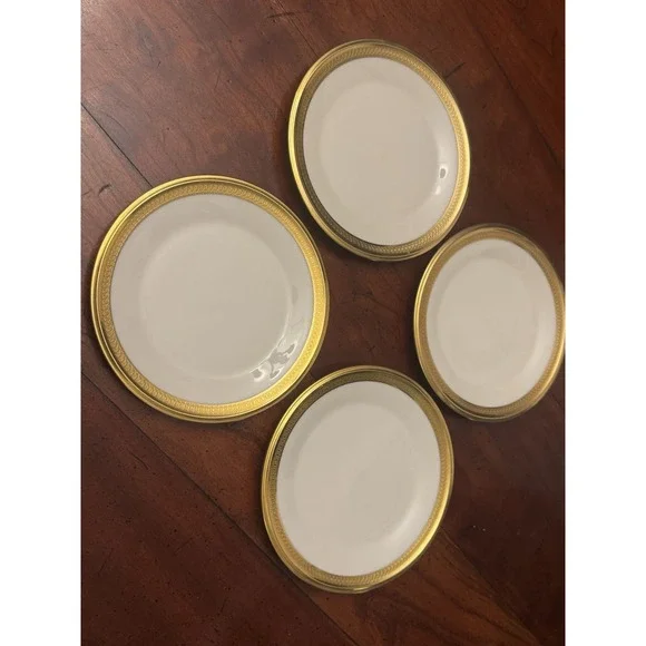 Set of 4 Aristocrat by Lenox Bread & Butter Plates, 6 3/8