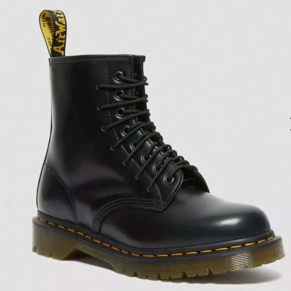 Dr Marten 1460 Extreme Lace Smooth Leather Boots Size 9 New