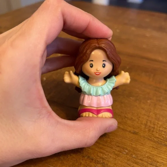 Fisher Price Little People Barbies friend as is