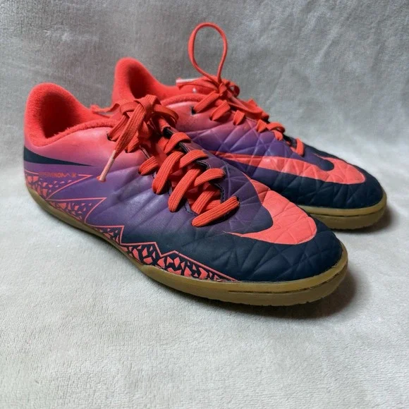 Nike Hypervenom Phelon II‎ IC YOUTH Size 4.5 Indoor Soccer 749920-845