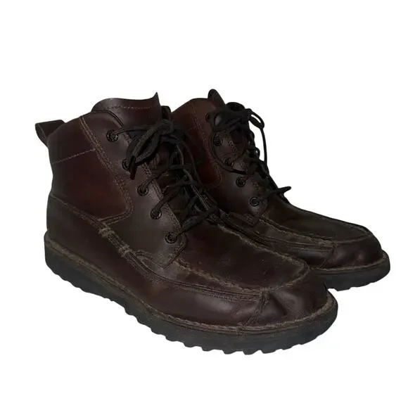 RED WING IRISH SETTER men’s classic leather lace up boots worn once 10.5D