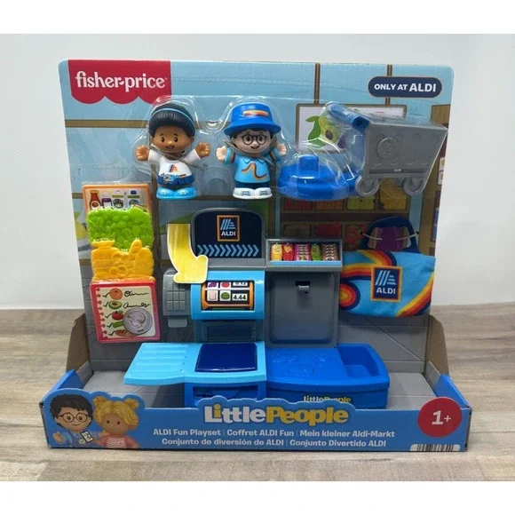 New Fisher-Price Little People Aldi Fun Grocery Store 2026 - Limited Edition