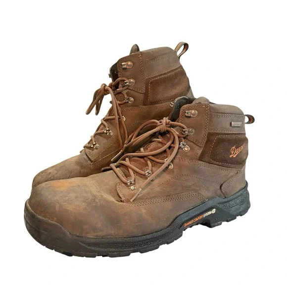 Danner Men's Crafter Size 13 EE Work Boot- 6″ Waterproof, Size Pre-owned