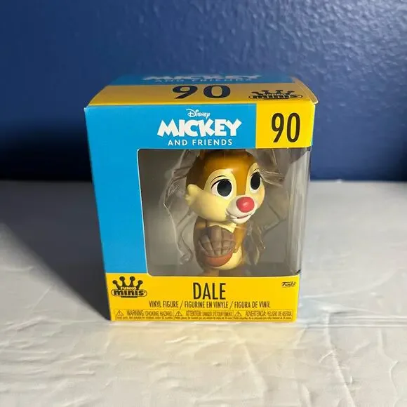 Dale Chipmunk FUNKO MINIS Disney Mickey & Friends Vinyl Figures 90