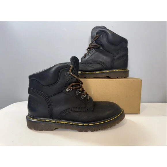 Dr Martens Industrial Soft Toe Boots 7735 AW004 Black Size 8
