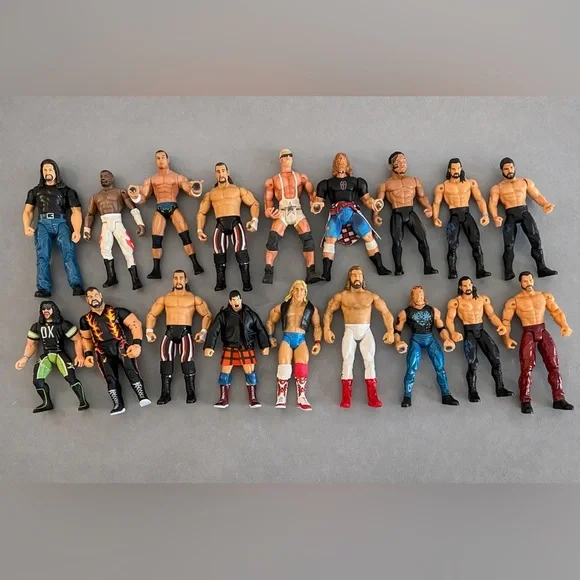 WWE Jakks Pacific Wrestling Action Figures Lot (25+) Ruthless Aggression Era