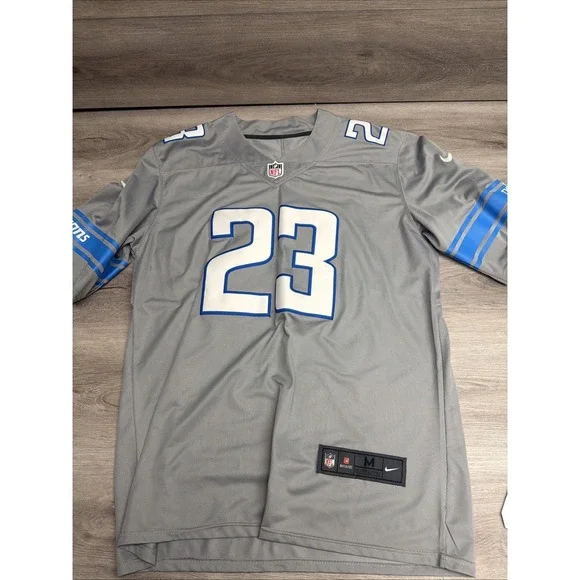 Men's Nike Darius Slay Jr #23 Detroit Lions Vapor Lmtd Alt Jersey Sz M- RARE
