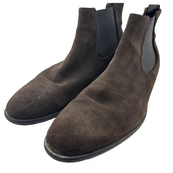 Vagabond Shoemakers Chelsea Boots Brown Suede Men's EU 44 Slip On‎ Ankle