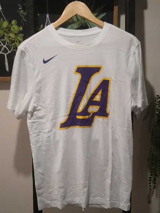 Men's Nike LA Lakers Dri-Fit Short Sleeve Tee