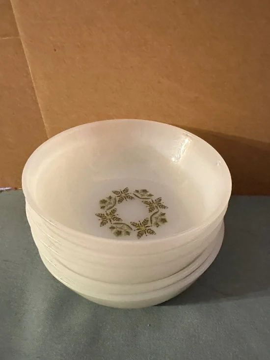 Vintage Anchor Hocking Milk Glass 