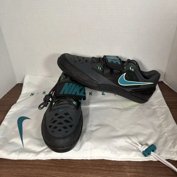 Nike Zoom Rotational 6 Throwing Shoes‎ Black Spruce FZ9606-001 Men's Size 8 NEW